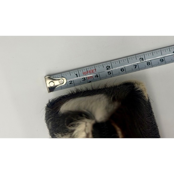 Myra Bag Cowhide Leather Pouch Cosmetic Makeup Bag Zipper Closure NWT - Picture 6 of 6